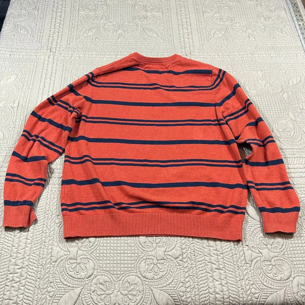 Tommy Hilfiger Mens L 100% Cotton Sweater Algondon Officewear